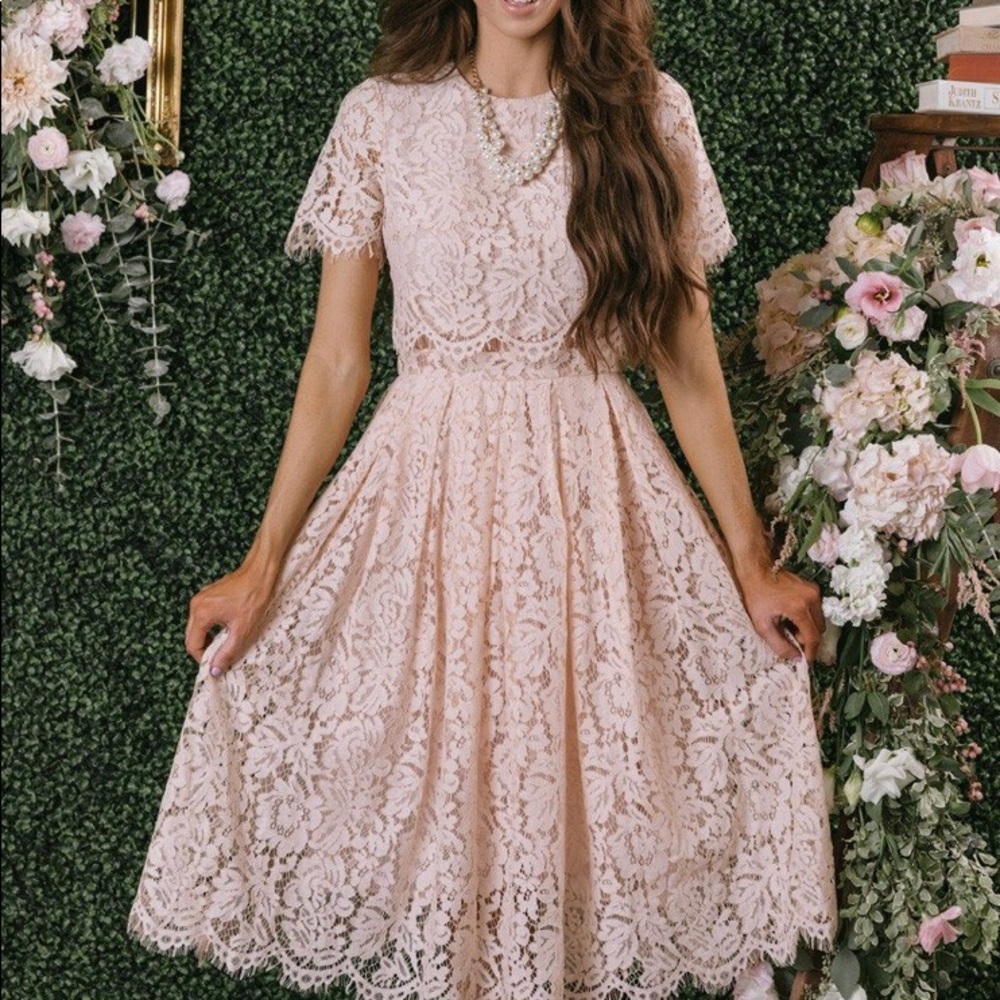 Blush dress 🎉🎉sale🎉🎉